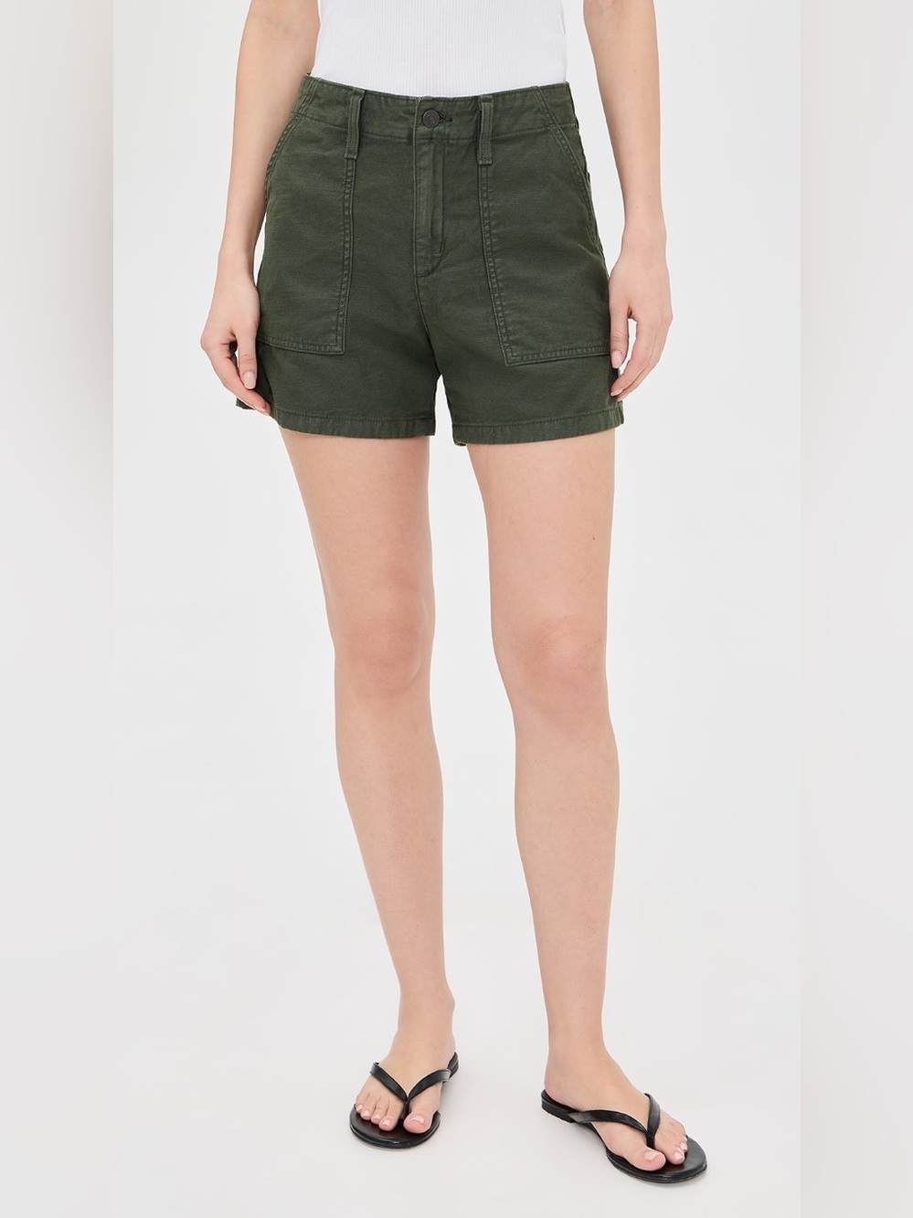 Levi's Ribcage Utility Shorts - Picture 6 of 7